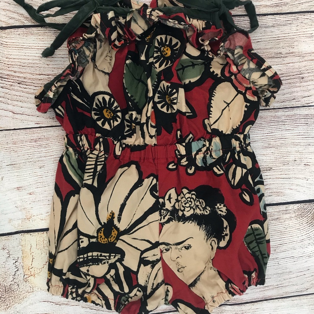 18-24m Custom Frida Kahlo Romper